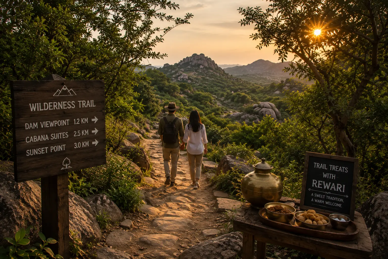 Trail with Rewari experience