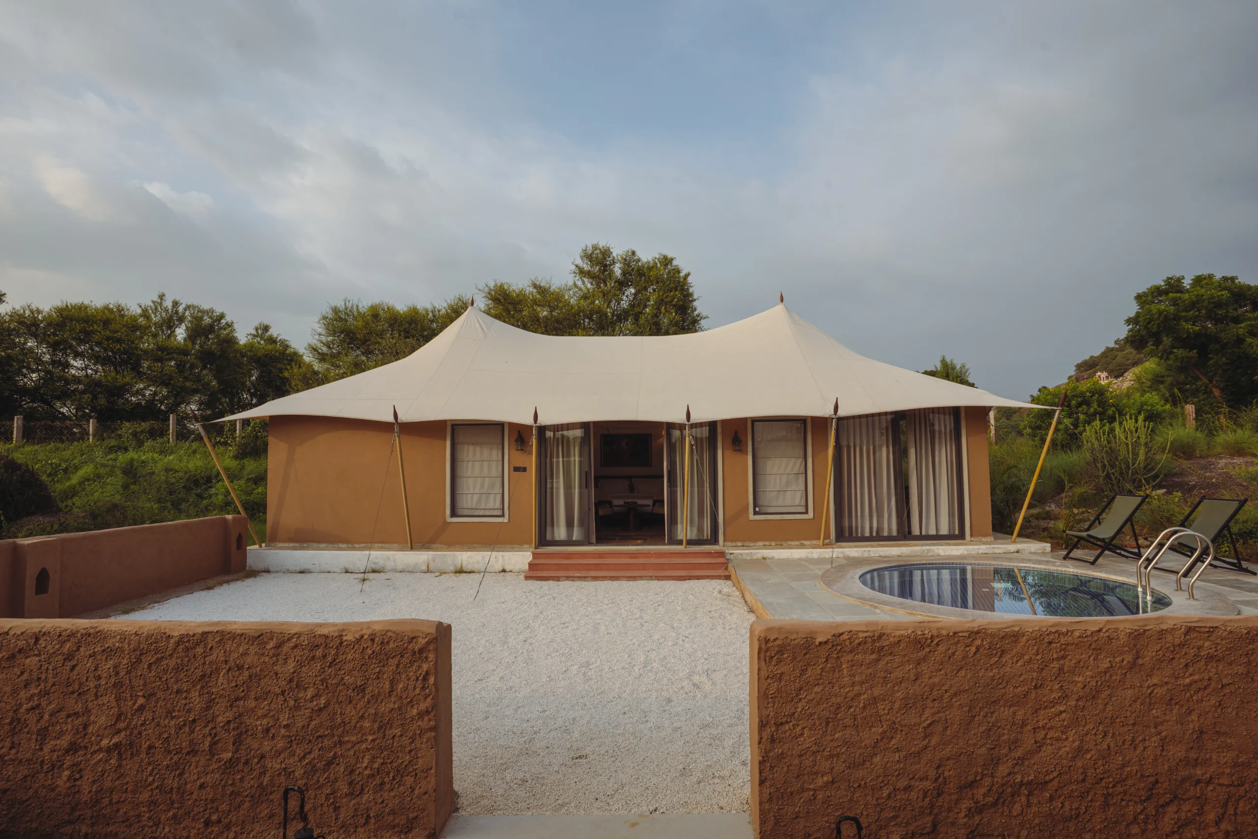 Jungle Cabana room